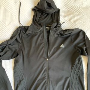 Adidas climalite zip-up hoodie